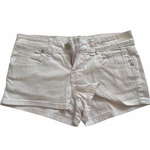 3/$8🎉 NV | Womens White Denim Shorts Size 5